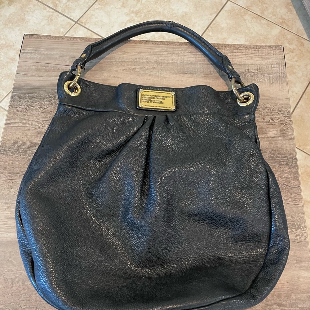Marc by Marc Jacobs Black Leather Hobo bag